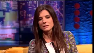 "Sandra Bullock" Raps On The Jonathan Ross Show 12 Oct 2013