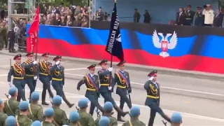 Парад победы. Донецк и Луганск 9 мая 2017 года
