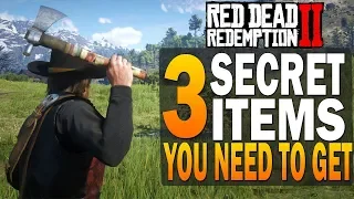 3 Secret Items You Need To Get! Red Dead Redemption 2 Hidden Items [RDR2]