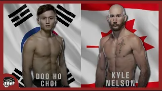 The Return of The Korean SUPERBOY! - Dooho Choi V Kyle Nelson - UFC Fight Night Lewis V Spivak