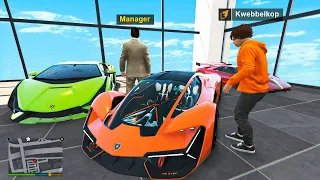 Stealing Every Lamborghini From The Showroom In GTA 5 RP!