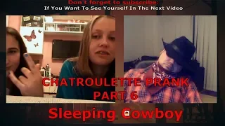 6 Girls React To Sleeping Cowboy II Funny Prank Video