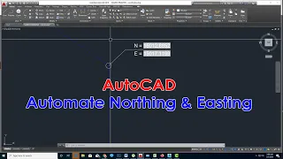 AutoCAD Tutorial | Creating Coordinate from scratch | Automate Northing & Easting | Tagalog