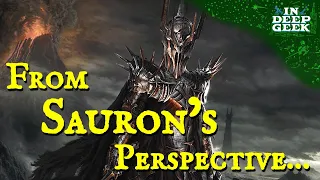 Lord of the Rings from Sauron's perspective