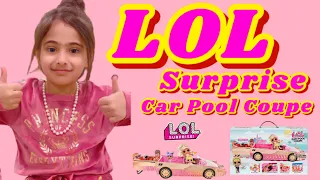 OMG Car Pool Coupe LOL Surprise NEW 2020 Car With Pool Party - Playing with LOL surprise car pool