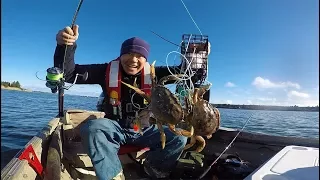 How to setup a crab snare and crab hawk to catch crab