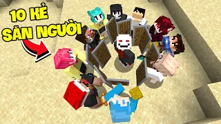 Zeros Minecraft Thử Thách Nếu Mình Chết Thì 10 Kẻ Săn Người Thua