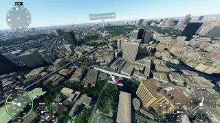 Sky Tour Of Tokyo. MSFS2020. Fly over Tokyo, Japan. Flight Simulator 2020