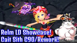 Relm LD Showcase & Cait Sith Rework/C90 Showcase Reaction! [DFFOO JP]