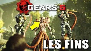 GEARS 5 : TOUTES LES FINS ! ( Choix Sauver DEL ou JD ? Différence ) fr