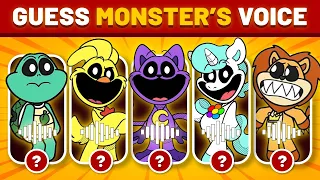 Guess the monster by emoji quiz - voice line quiz | Poppy Playtime Chapter 3 & Smiling Critters