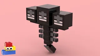Oh no! It's the Wither! (LEGO Minecraft Big Fig Tutorial)