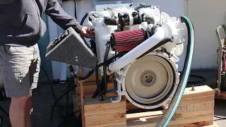 Cummins Marine 6BTA 5.9 315/330 Engine Test for Dustin Connor