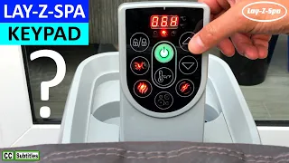 How to use Keypad on LAY-Z-SPA - Bestway LAY-Z-SPA Keypad Overview