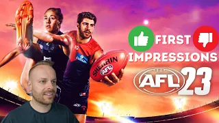 My AFL 23 First Impressions! | Honest Review |