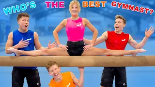 Who is The Best at Gymnastics? Rematch! Brothers and Sister Challenge