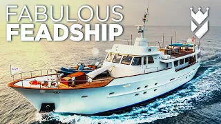 FEADSHIP "MONARA" IS A RARE GEM OF A YACHT!