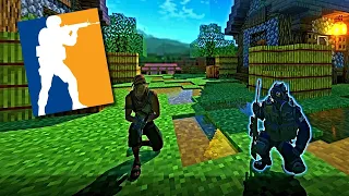 MINECRAFT MAP ON COUNTER STRIKE 2!