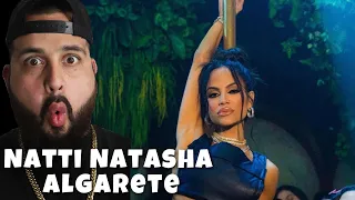 Natti Natasha - Algarete | REACTION