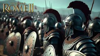 Suebi Kingdom Vs Roman Empire | 10.000 Unit Cinematic Battle | Total War Rome II