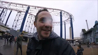 Blackpool Pleasure Beach Vlog - 23rd October 2017 (My first ever visit)