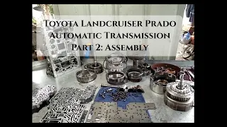 Toyota Landcruiser Prado automatic transmission (Part 2: Assembly)
