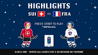 Highlights | Switzerland vs. France | 2022 #IIHFWorlds