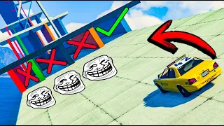 ELIGE EL CAMINO CORRECTO TROLL PARKOUR DE HABILIDADES !! GTA V ONLINE