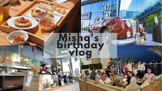 VICOLO Italian Restaurant in Dubai x The Pointe  | Misha's bday vlog
