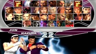 Tekken Tag Tournament - Kazuya Mishima & Jun Kazama