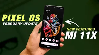 Pixel OS 14.0 Official For Mi 11X & POCO F3 | Android 14 | New Features | February Security Update