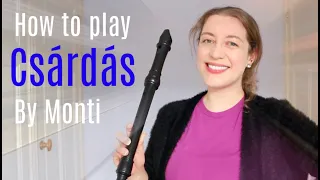 How to play 'Csárdás'! | Team Recorder