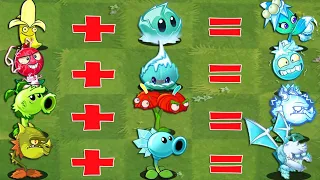 PvZ 2 Discovery - Every Plant China & International Fusion & evolution