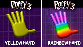 Yellow Hand VS Rainbow Hand VHS Poppy Playtime Chapter 3