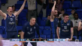 AdmiralBet ABA League 22/23 highlights, Quarterfinals, Round 1: SC Derby - Partizan Mozzart Bet