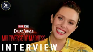 Elizabeth Olsen 'Doctor Strange In The Multiverse of Madness' Spoiler Interview