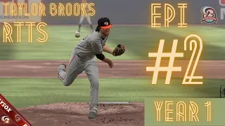 MLB 23 RTTS Starting Pitcher PS5 | Absolutely Dealing in Game 2 | Epi 2