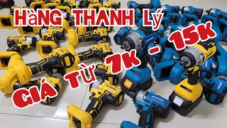 máy khoan pin bulong, máy mài máy cắt và những mẫu máy giá rẻ nhất thị trường.