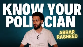 Know Kashmir Politicians |Abrar Rasheed (Er Rasheed’s Son) | Season 01, Episode 06