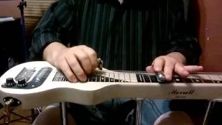 I´M SO LONSOME I COULD CRY, Rams Jose, Lap Steel Guitar Instrumental...