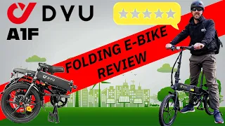 DYU A1F Folding E-Bike Test & Review