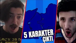 YBJ ile HESABA 5 KARAKTER BİRDEN ÇIKARDIK  !! Brawl Stars