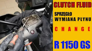 BMW R 1150 GS clutch fluid change