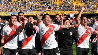 ¡FIESTA DE RIVER EN LA BOCA! En un partido con chicanas y cruces al final