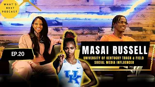 Masai Russell On Balancing Track & Field, Social Media Stardom, Plans After College & More