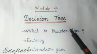 Decision tree - Entropy and Information gain with Example