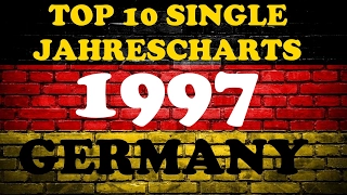 TOP 10 Single Jahrescharts Deutschland 1997 | Year-End Single Charts Germany | ChartExpress