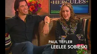 Hercules Mini-Series NBC...talks with stars Paul Telfer and LeeLee Sobieski