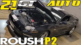 2021 Mustang GT Auto (Roush Supercharger Phase 2 422184) Dyno and UPR Oil Separators Explained