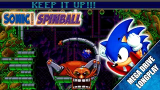 Sonic the Hedgehog Spinball (Mega Drive | Genesis) 【Longplay】